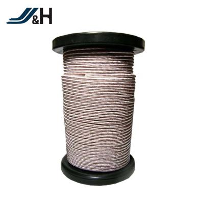 China High Frequency Capacitor Transformer 15000 / 0.1mm USDC Litz Wire Wire Enameled Copper Litz Wire for sale