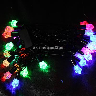 China IP65 Waterproof Outdoor Bedroom Holiday Christmas Decoration RGB LED String Lights With US EU Plug for sale