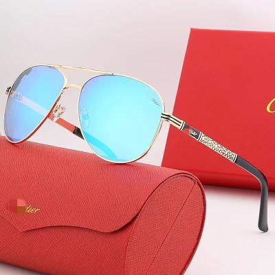 China Fashion sunglasses 2021 unisex sunglasses 6661 fashion trend summer sunglasses for sale