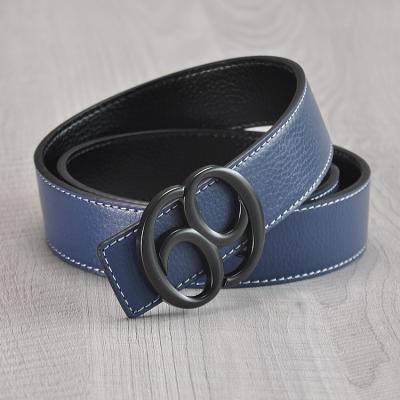 China Fashion.Casual 2022 brand slide buckle fashion belt cowhide belt unisex men and women belt custom made logo-339 for sale