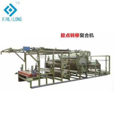 China Medical Solvent Based Adhesive Coating Fabric Bonding Machine Leather Upholstery Making Machine for sale