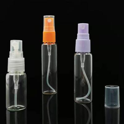 China 5ml 8ml 10ml factory high quality refillable fine clear mist glass perfume bottle for sale