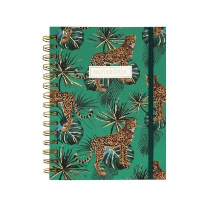 China Custom Printed Spiral Logo Girls Diary Note Book Fancy Pocket Hard Cover A5 Spiral Journals Notebooks for sale