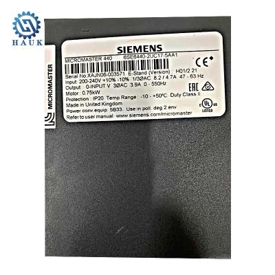 China Siemens 6SE64402UC175AA1 Micromaster 440 Inverter Drive In Stock 10x 12 x 50cm for sale