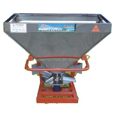 China High Efficiency 600L Stainless Steel Agricultural Fertilizer Spreader For Tractor for sale