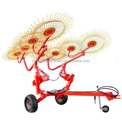 China Farms Factory Directly Sell Grass Tedder PTO Hay Rake for sale