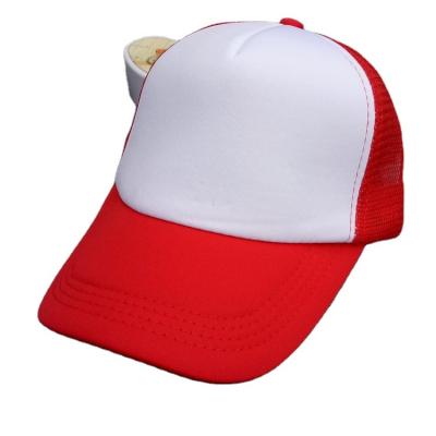 China Sporty OEM Ready to Ship High Quality Fashion Mesh Foam Multicolor For Heat Unisex Advertising Press Printing Sublimation Trucker Hat for sale