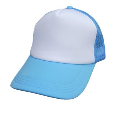 China Wholesale High Quality Promotional Sports Mesh Summer OEM Mesh Foam Multicolor Hat For Dye Sublimation Heat Press Trucker Hat Custom for sale