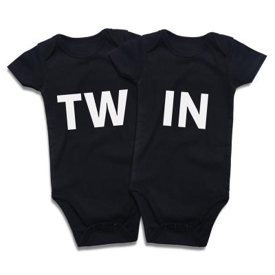 China Wholesale Daily Clothing Summer Newborn Baby Clothes Custom Short Sleeve Boys Girls Girls Romper Cotton Baby Jumpsuit for sale