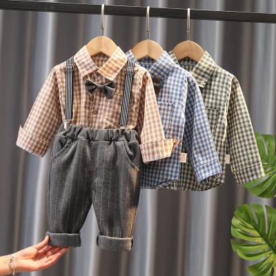 China Soft 2020 New Arrival Baby Clothes Long Sleeve Shirt Romper And Pants Newborn Baby 2pcs Clothes Set for sale