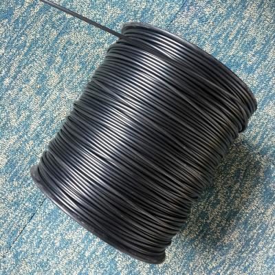 China Black color 4mm diameter HDPE plastic welding rod and strip for water pipe for sale