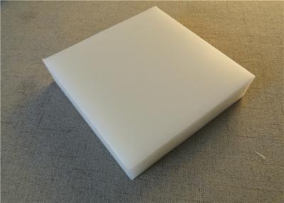 China Natural UHMW polyethylene plastic sheet 4 feet x 8 feet size for textile part for sale