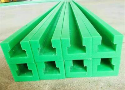 China excellent self sliding uhmwpe plastic U shape channel CNC machined design for sale