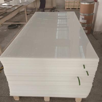 China white color 20mm thick PEHD300 polyethylene plastic plate or blocks for sale