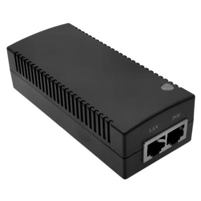 China POE Adapter 24V 1A PC 10/100/1000Mbps Desktop Type Gigabit POE for sale