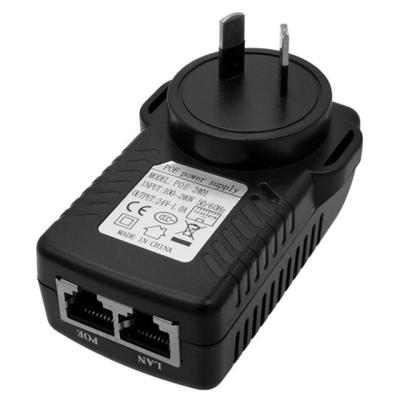 China CCTV product 100/1000M 15v 24v 52v 56V 48V poe power adapte for sale