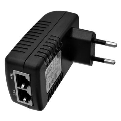 China POE Adapter 12W 15W POE Injector / Adapters 24V 0.5A, 48V 0.5A POE Adapter Charger for sale