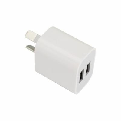 China For Mobile Tablet and Tablet Wall Charger Adapter Dual USB Travel Mobile Fast Wall Charger for sale