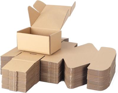 China Recyclable Custom size crush proof brown shipping box mailing paper corrugated cardboard mailing gift box suitable for corporate packaging for sale