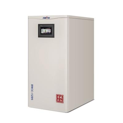 China Horizontal Cheap White Commercial Premixed Heat Exchanger Full Eater Silicon Aluminum Alloy Price Condensing Boilers for sale