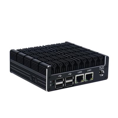 China Industrial i nuc computers J3060 fanless mini ubuntu mini pc with dual lan for sale