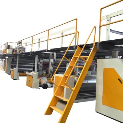 China CLOTHING 5 Layer Corrugated Cardboard Production Line Cardboard Machine for sale