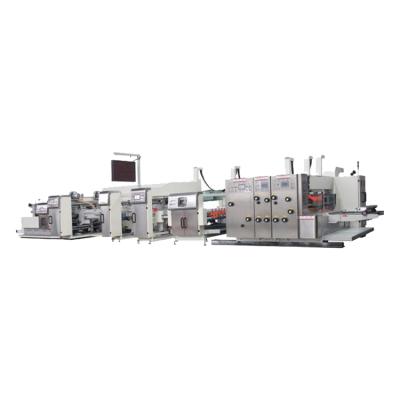 China Garment Shops Cardboard Machine Easy Operation Inline Flexo Printing Machine for sale