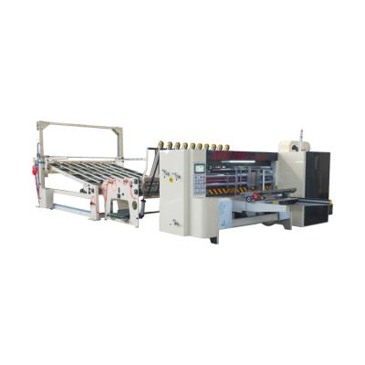 China Food Pizza Box Cartoner Corrugated Cardboard Rotary Die Cutting Machine for sale