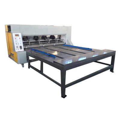 China CLOTHING High Efficiency Cardboard Rotary Slotter Grooving Machine Price for sale