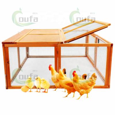 China Best Selling Viable Folding Wooden Pet House Cages Animal Chicken Cages Hen Houses for sale