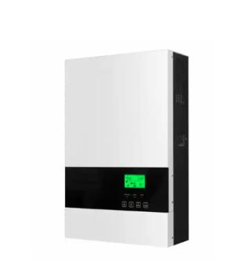 Chine 3.5kw 5.5kw 220vac Inverteur solaire hybride hors réseau Contrôleur de charge solaire Mppt 3000w 5000w Inverteur solaire à vendre