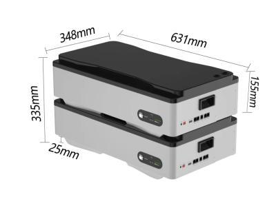 Cina 51.2V 100Ah 5Kwh Batteria ricaricabile solare per la conservazione dell'energia domestica Batteria al litio 48V con Smart BMS in vendita