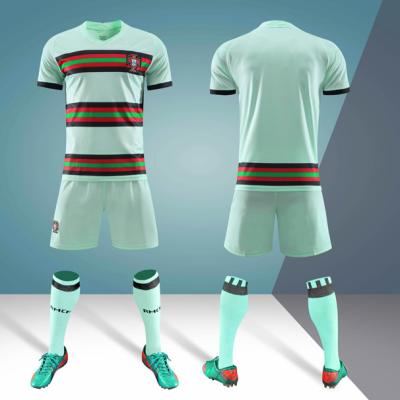 China Sets batch soccer sublimation youth soccer uniform printing uniform new design sportswear for sale