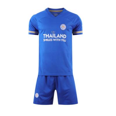 China Customized Team Sets Schoolgirls Kids Soccer Kit Boys Match Quick Drying Breathable Soccer Jersey for sale