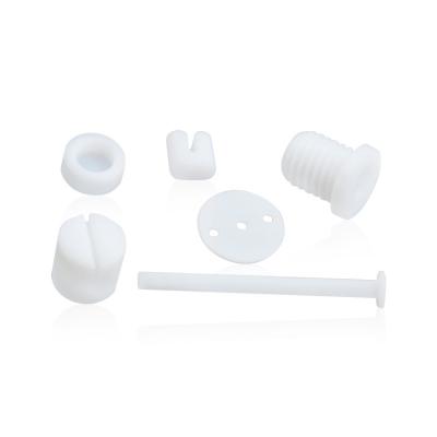 China PTFE ISO certified manufacturer provide high precision customized ptfe parts Teflon aging resistant Non-standard Special-shaped parts for sale