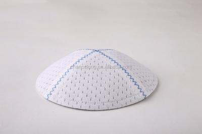 China Jewish kippot the wedding round mitvazh cotton mesh yarmulka yarmulka hat judaica sport kids parties bar paries for sale