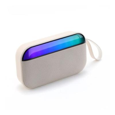 China Wonderful light AUX phone function wireless portable speaker Bluetooth speaker. TF RGB raincoat for sale