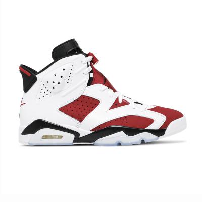 China Retro 6 Carmine Mens Sneaker Basketball Shoes J6 Sports Anti-slippery Shoes for sale