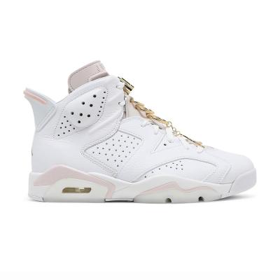 China Women's Sneaker Basketball Retro 6 Gold J6 Hoops Anti-slippery Men's Basketball Shoes Sports Shoes for sale