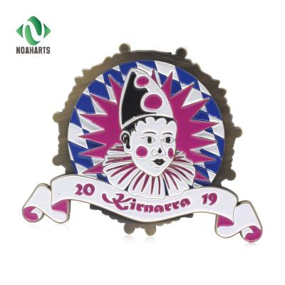 China Metal 2020 Custom Logo Cheapest Customized Fiesta Carnival Zinc Alloy Metal Metal for Sporting for sale