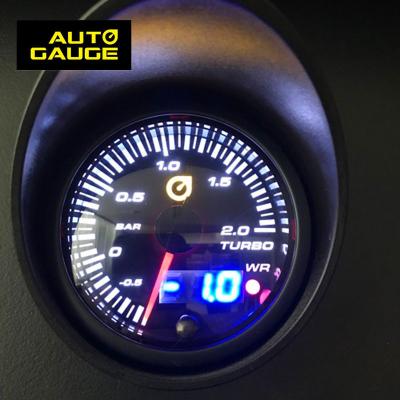 China Industrial Japanese Style Push Gauge Anti-shake 60mm Digital Car Peak PSI Thrust Press Meter for sale