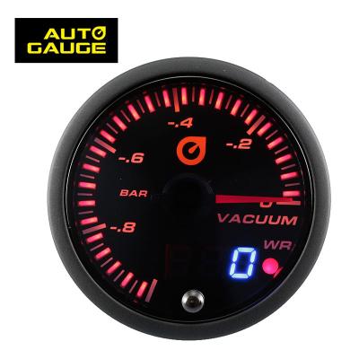 China Durable 60 Mm Electronics Car Auto Truck Vacuum Gauge Anti-Cracking Vacuum Meter Auto Truck for sale