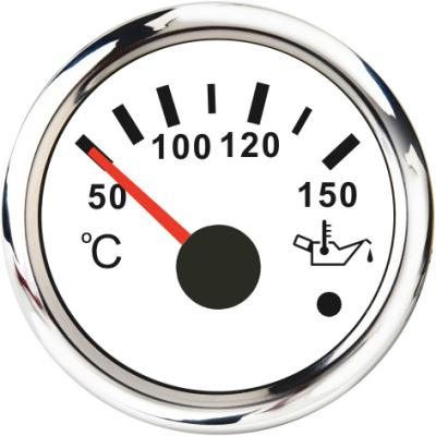 China Red Electric Automobile/Generator 52mm LED Display Oil Temperature Gauge For Car Auto Automobile for sale