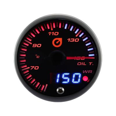 China Optimum Auto-Oil Digital Choice Gauge Automotive Thermostability Oil Temperature Warning Meter for sale