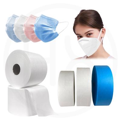 China Breathable High Quality Black Bloated Melt PP Roll 100% PP Nonwoven 2 Layers Swollen Nonwoven Fabric for sale