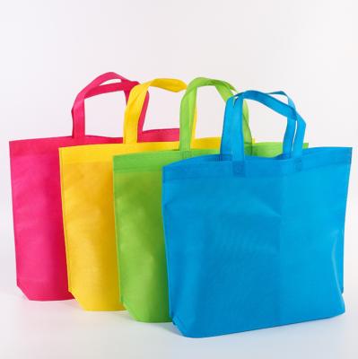 China Wholesale Green Eco Friendly Reusable Nonwoven Grocery Bag Tote Bag Large Capacity Grocery Bag for sale