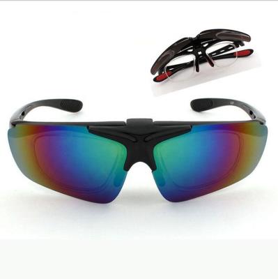 China 2022 Yuxun Fashion Lens High Quality Reversible Oversized Sports Windproof Cycling Sunglasses For Men And Women for sale