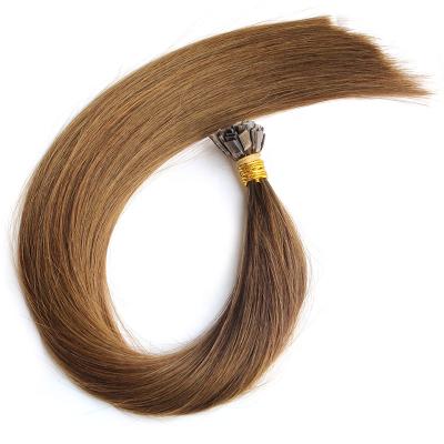 China Double Pulled Wave U Tip Silky Straight Hair Extension Remy Virgin Hair Keratin Hair Extensions With Full Cuticle Aligned for sale