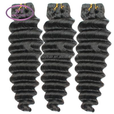 China Deep Wave Cuticle Aligned Remy Straight Deep Wave Hair 100 Weft Hair Extension Case for sale