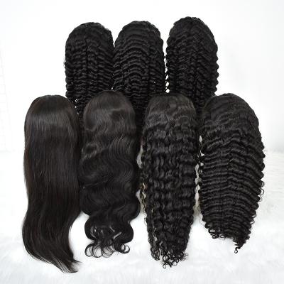 China Big Silky Straight Hair HD Thin Wave Lace Wig 13x4 Lace Frontal Wig HD Closure Wig for sale